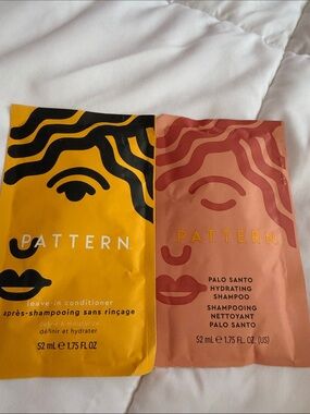 Pattern Beauty Leave-In Conditioner & Palo Santo Hydrating Shampoo Travel Set